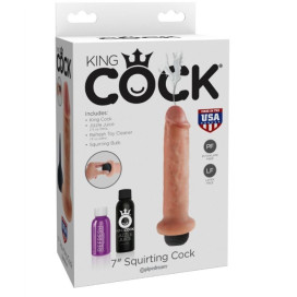 BITE KING COCK 17.8 CM SQUIRTING COCK