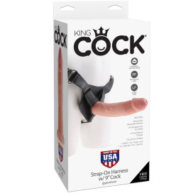 HARNAIS KING COCK BITE DE 9 "