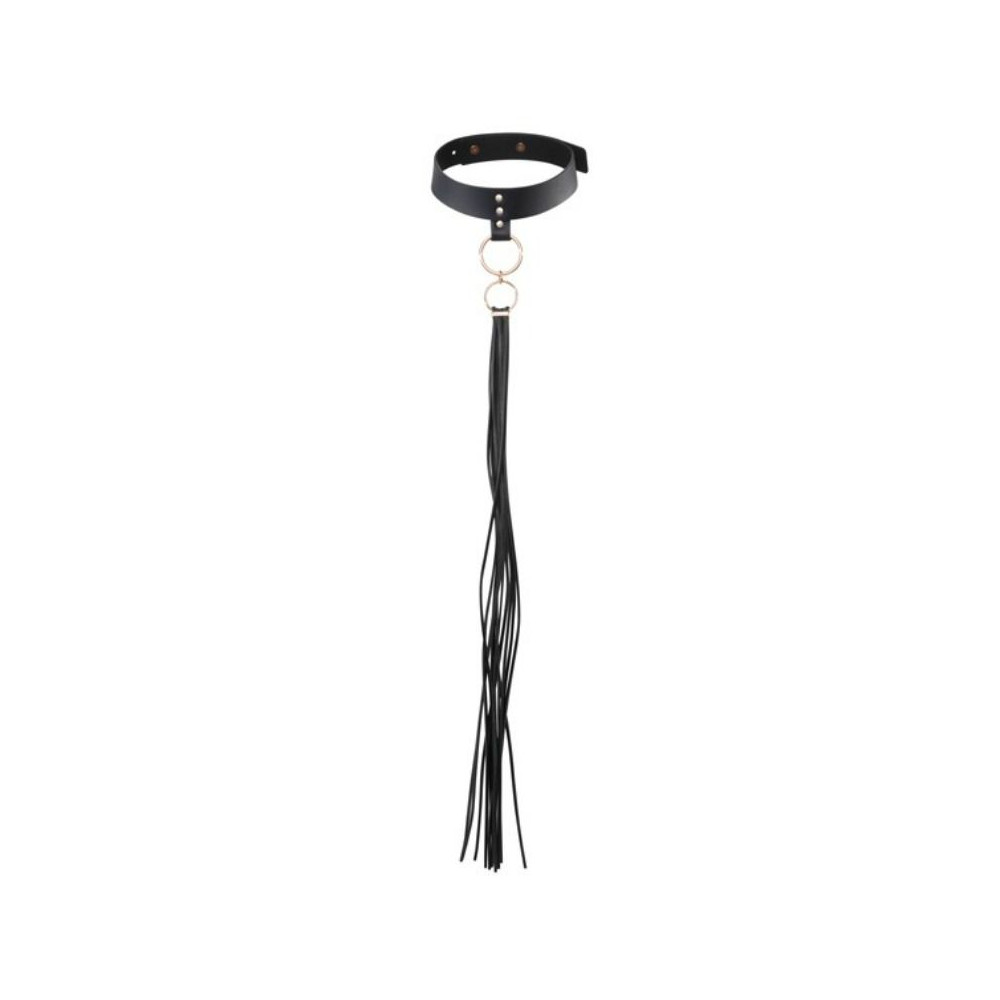 MAZE - CHOKER POMPON NOIR