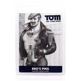 Pinces à tétons magnétiques TOM OF FINLAND