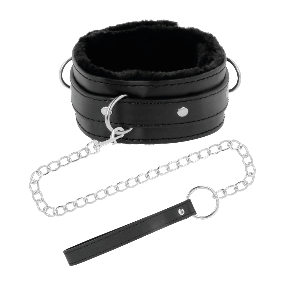 DARKNESS PADDED METAL LOCKING POSTURE COLLAR