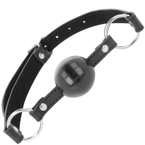 DARKNESS BALL GAG NOIR