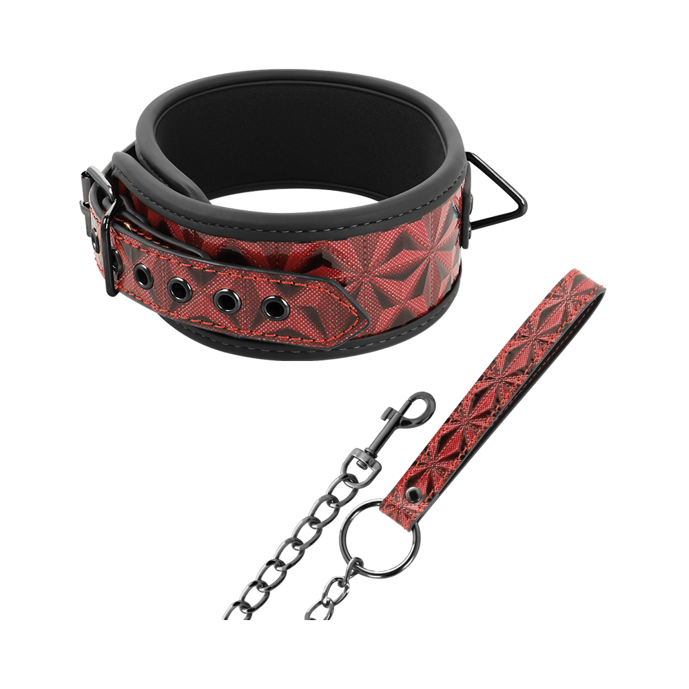 COLLIER EN CUIR VEGAN BEGME RED EDITION