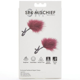 PINCES À Mamelon À PLUMES ENCHANTÉES SEX  MISCHIEF