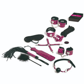 TEASE AND PLEASE 13 ACCESSOIRES DE BONDAGE - MAGENTA (NL-EN-DE-FR-ES-IT-SE-NO-PL-RU)