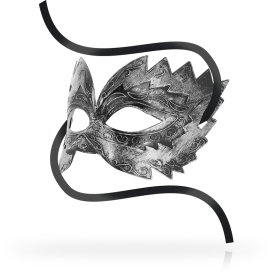 OHMAMA MASKS MASQUE VENITIEN - ARGENT