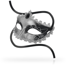 OHMAMA MASKS BLACK DIAMOND EYEMASK - GRIS