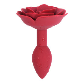 PLUG ANAL EN SILICONE OHMAMA FETISH ROSE - ROUGE