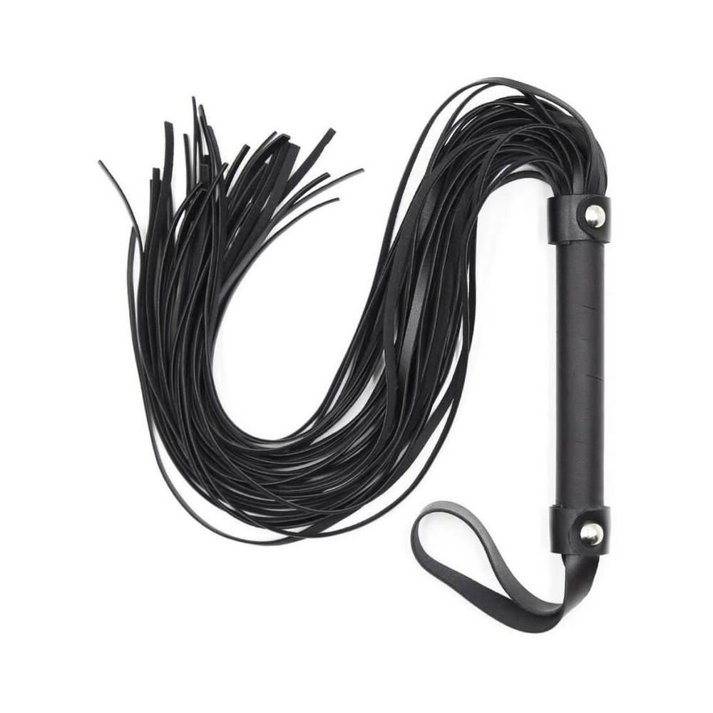 OHMAMA FETISH ARGENT RIVET FLOGGER