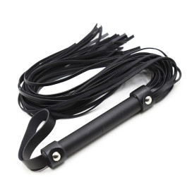 OHMAMA FETISH ARGENT RIVET FLOGGER