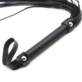 OHMAMA FETISH ARGENT RIVET FLOGGER