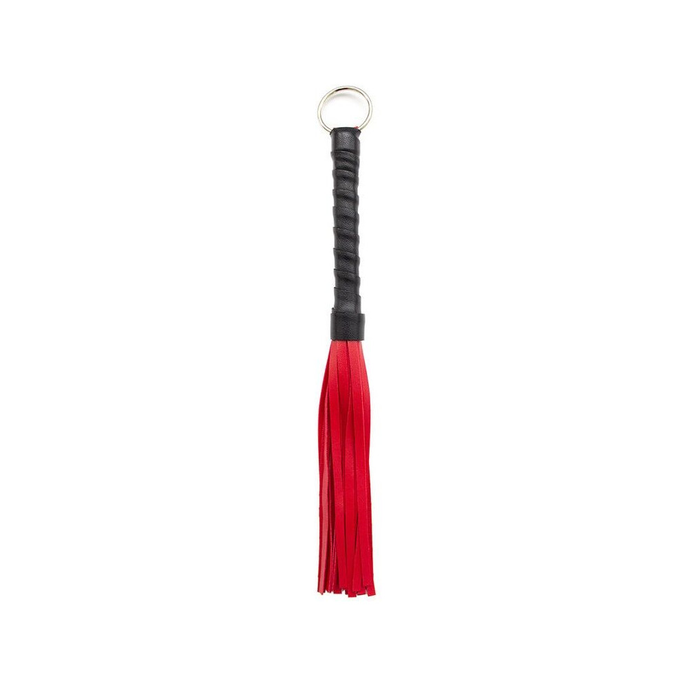 OHMAMA FETISH MINI SIMPLY FLOGGER - ROUGE