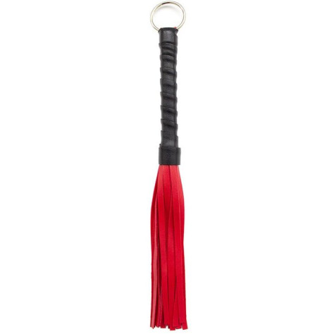 OHMAMA FETISH MINI SIMPLY FLOGGER - ROUGE