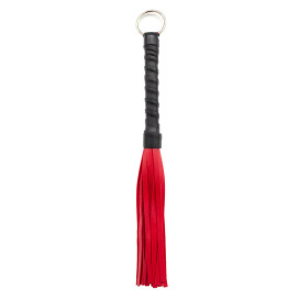 OHMAMA FETISH MINI SIMPLY FLOGGER - ROUGE