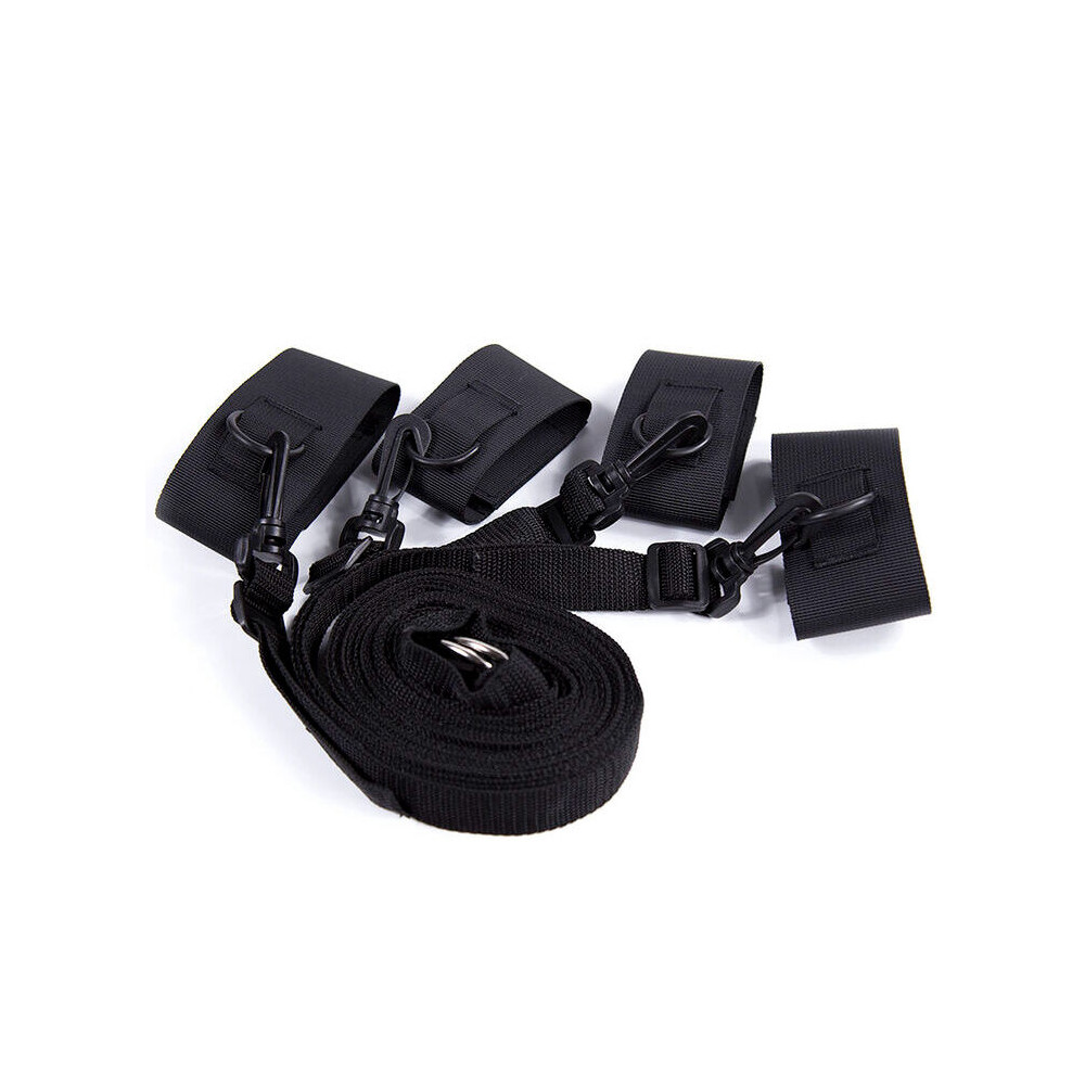 OHMAMA FETISH NYLON VELCRO LIT BONDAGE RETENUES