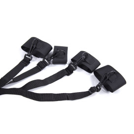 OHMAMA FETISH NYLON VELCRO LIT BONDAGE RETENUES