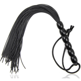 OHMAMA FETISH MANCHE EN SILICONE CÔTELÉ FLOGGER 22 CM