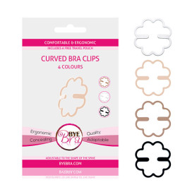 BYEBRA - CLIPS DE SOUTIEN-GORGE COURBÉS