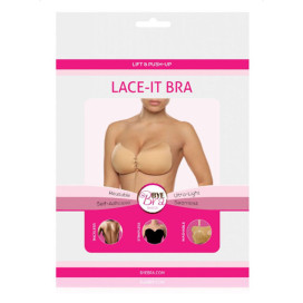 BYEBRA LACE-IT BRA CUP B IN NUDE