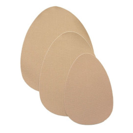 BYE BRA BREAST LIFT PADS + 3 PAIRES DE COUVRE-MATELAS SATINÉS - BRUN FONCÉ TAILLE FH