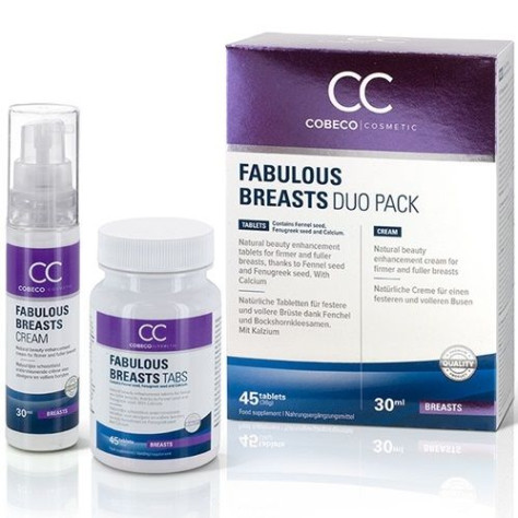 COBECO FABULOUS SEINS PACK DUO 45CAP+30ML /en/de/fr/es/it/nl/