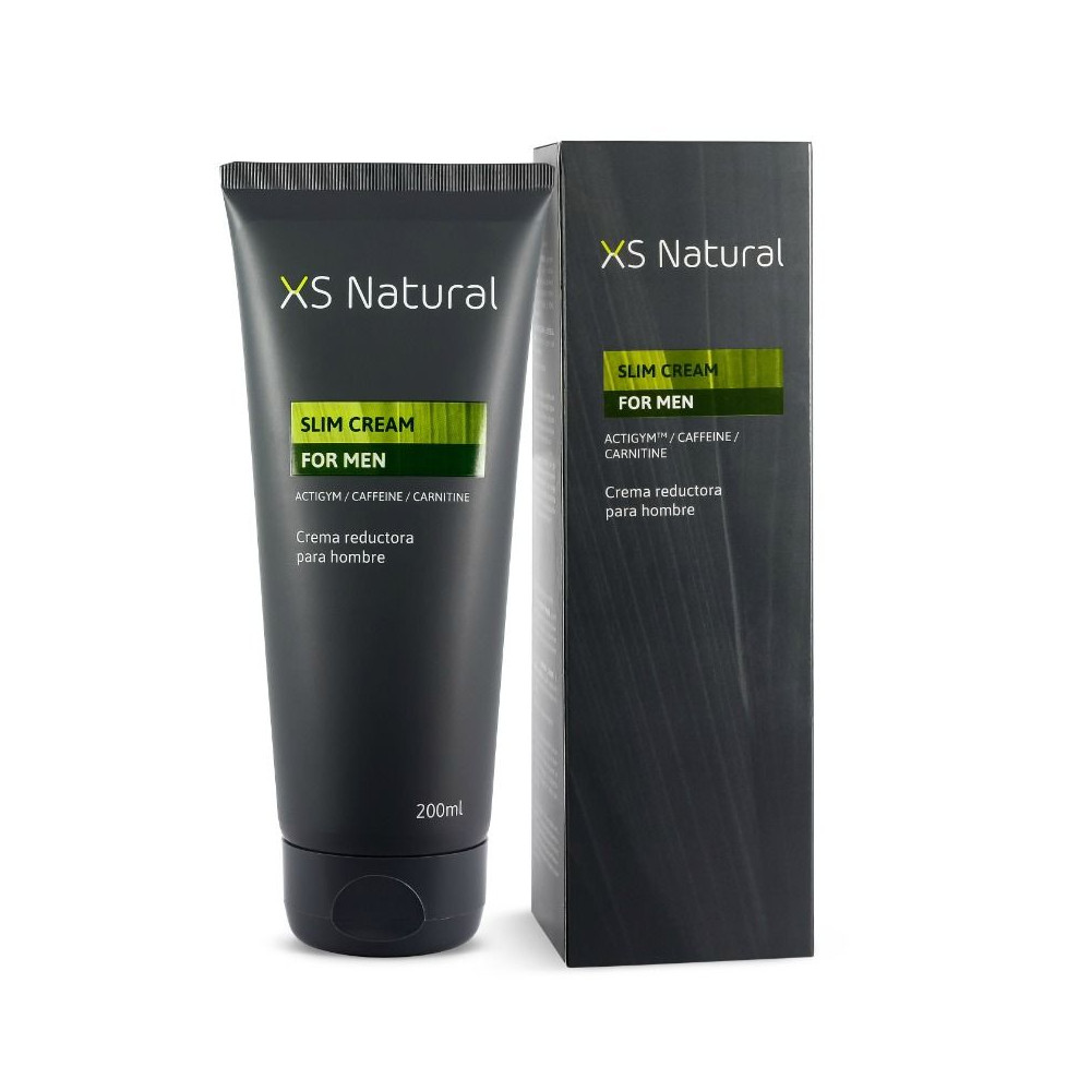 CRÈME NATURELLE XS POUR HOMMES. CRÈME MINCEUR ET BRÛLEUR DE GRAISSE POUR RÉDUIRE LA GRAISSE D'ABDOMEN