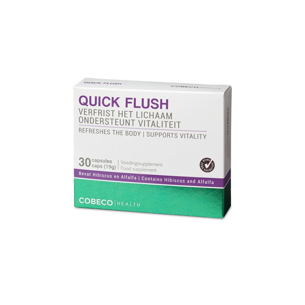 COBECO QUICK FLUSH 30 CAPS FLATPACK /en/de/fr/es/it/nl/