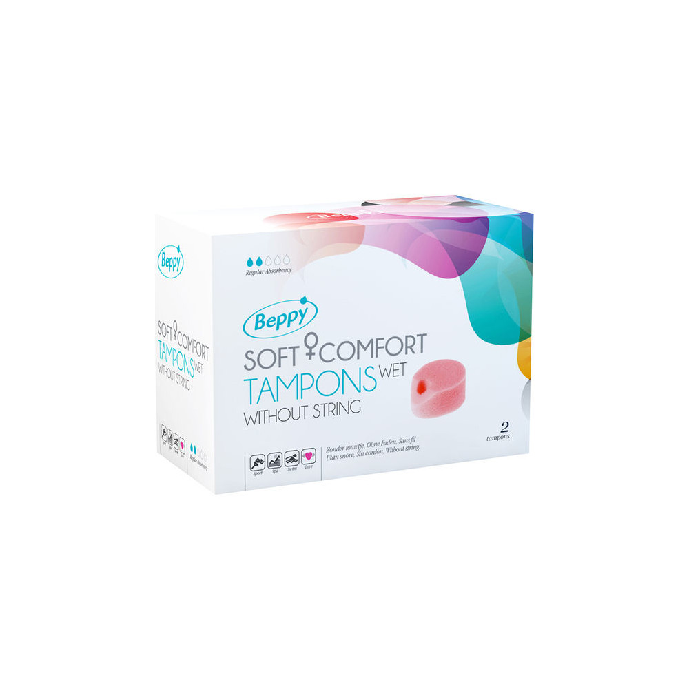 TAMPONS BEPPY SOFT CONFORT HUMIDE 2 UNITÉS