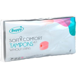 TAMPONS BEPPY SOFT CONFORT HUMIDE 4 UNITÉS