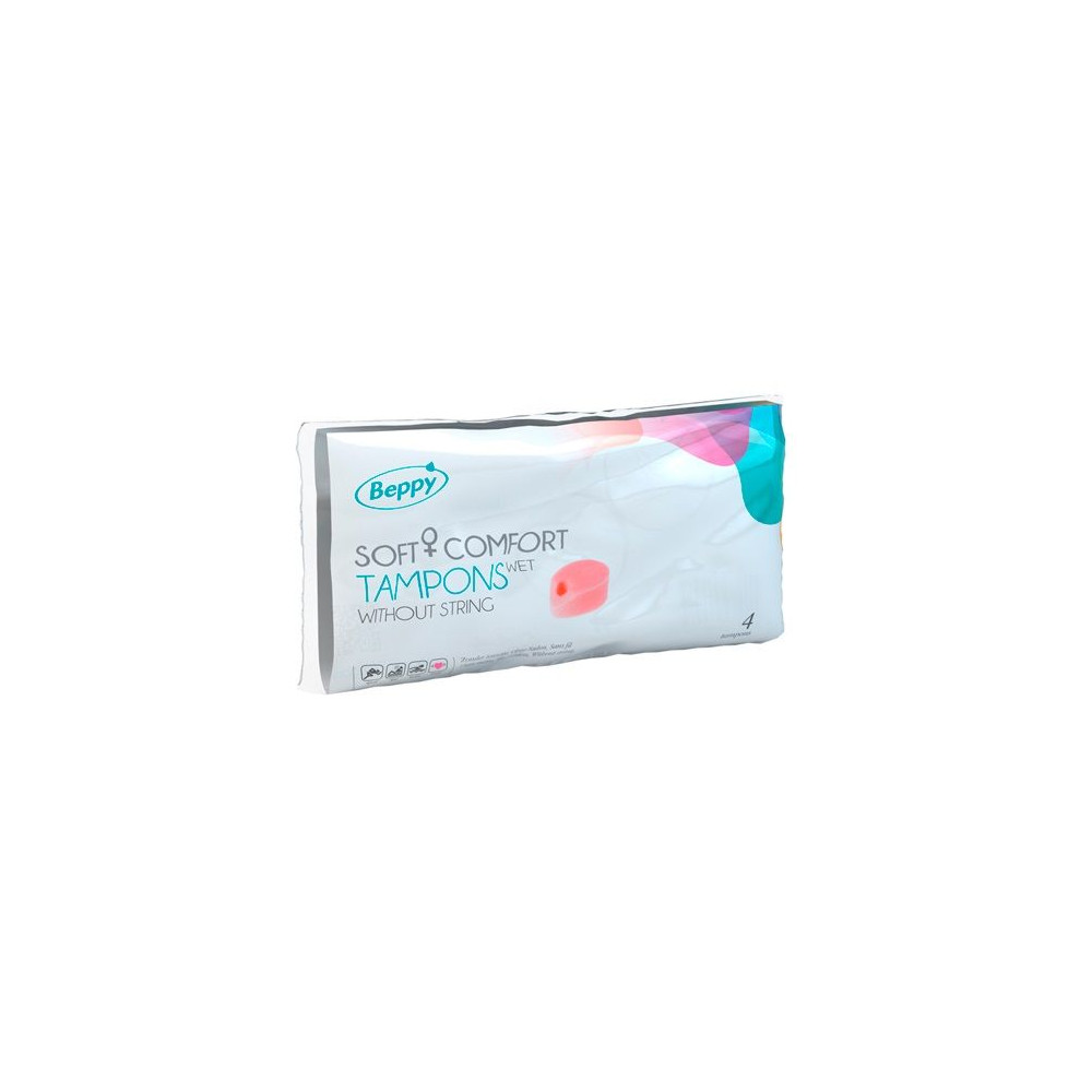 TAMPONS BEPPY SOFT CONFORT HUMIDE 4 UNITÉS