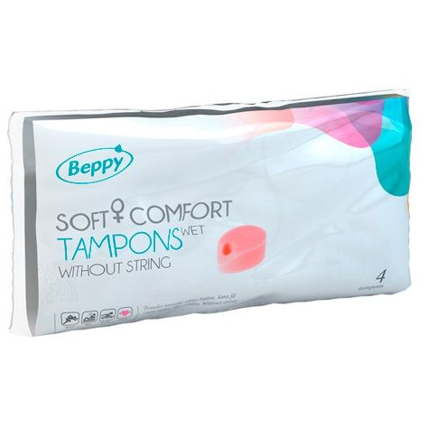 TAMPONS BEPPY SOFT CONFORT HUMIDE 4 UNITÉS