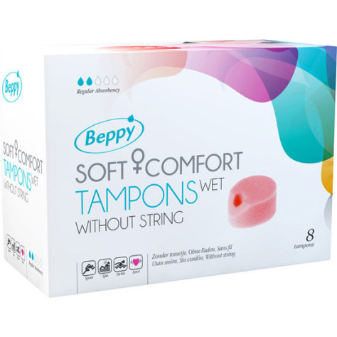 TAMPONS BEPPY SOFT CONFORT HUMIDE 8 UNITÉS