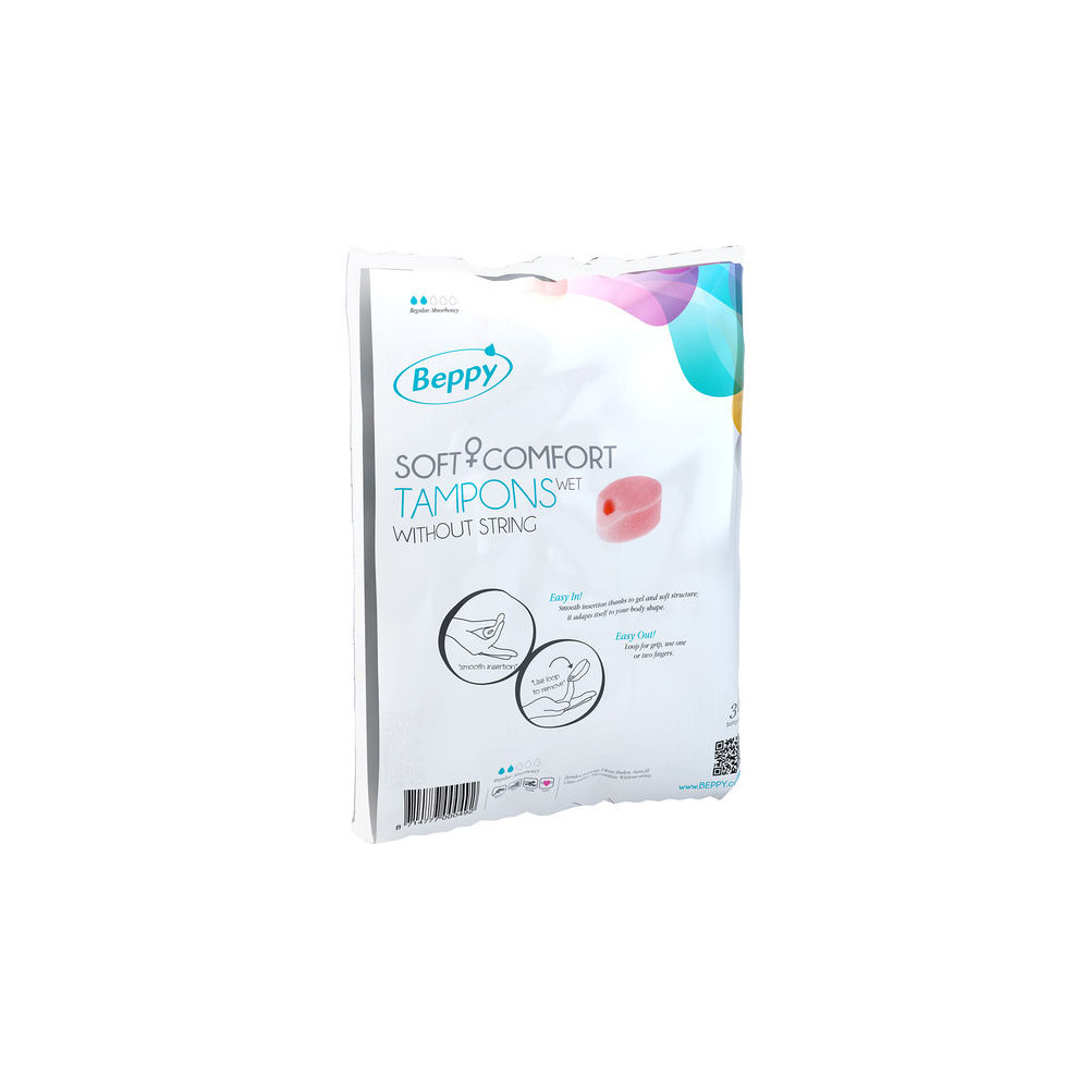 TAMPONS BEPPY SOFT CONFORT HUMIDE 30 UNITÉS