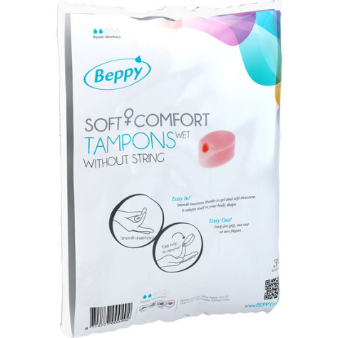 TAMPONS BEPPY SOFT CONFORT HUMIDE 30 UNITÉS