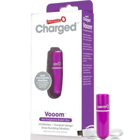 SCREAMING O BULLET VIBRANT RECHARGEABLE VOOOM VIOLET