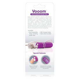 SCREAMING O BULLET VIBRANT RECHARGEABLE VOOOM VIOLET