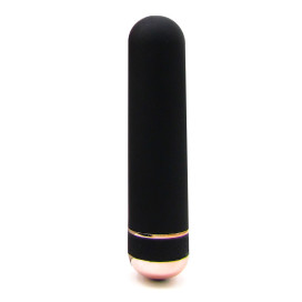 SANINEX ORGASMIC ELEGANCE - NOIR ET OR 13 CM