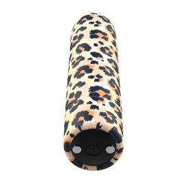 BULLETS PERSONNALISÉS BULLET RECHARGEABLE LEOPARD 10 INTENSITIES