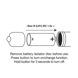 BULLET VIBRANT ROCKS-OFF RO-80MM MIDNIGHT METAL