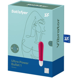 SATISFYER ULTRA POWER BULLET 1 - ROUGE