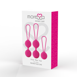 MORESSA OSIAN SET PREMIUM SILICONE ROSE