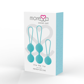 MORESSA OSIAN SET PREMIUM SILICONE TURQUOISE