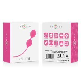 INTENSE KISHA FIT SILICONE KEGEL HOT ROSE