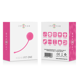 INTENSE KISHA FIT ONE SILICONE KEGEL HOT ROSE