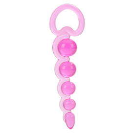 THRUSTER LOVE RIDER EN SILICONE CALEX 10 FONCTIONS - ROSE