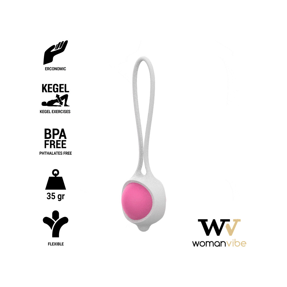 WOMANVIBE KEISY I BALL GEISHA SILICONE - ROSE