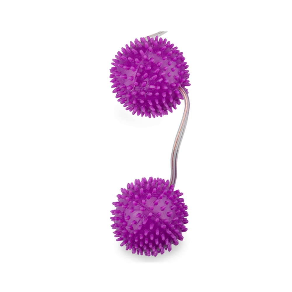 UN PROFOND PLAISIR BOULES SPIKY VIOLET 3,60 CM