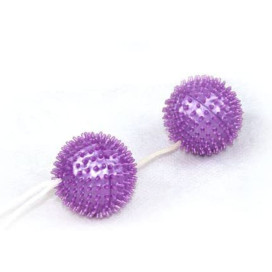 UN PROFOND PLAISIR BOULES SPIKY VIOLET 3,60 CM