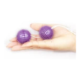 UN PROFOND PLAISIR BOULES SPIKY VIOLET 3,60 CM