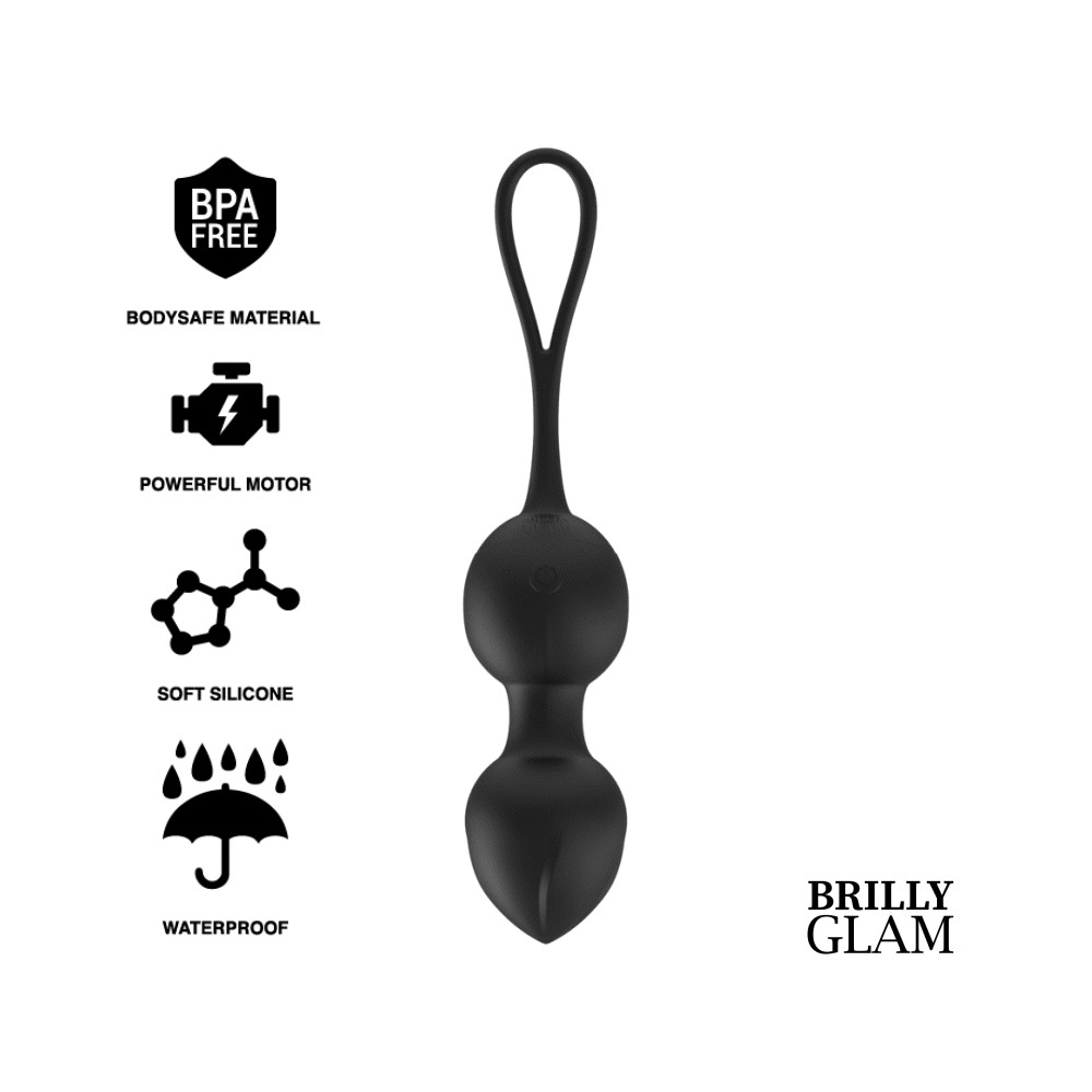 BRILLY GLAM PERLES DE KEGEL VIBRANTES TÉLÉCOMMANDE